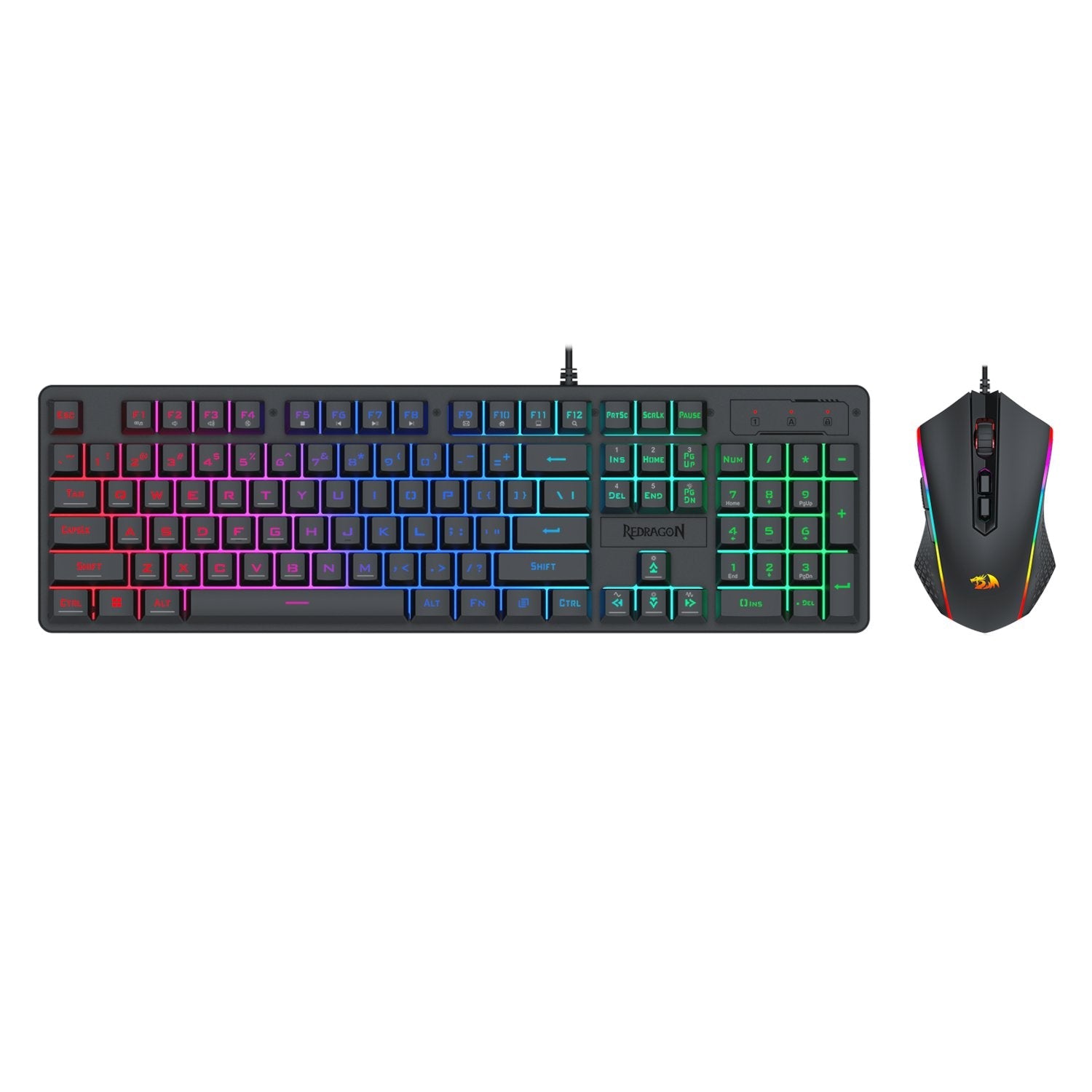 Redragon S107 RGB Gaming Essentials Wired Gaming