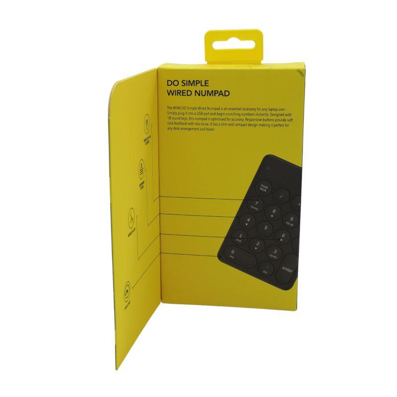 WINX WIRED NUMPAD BLACK (WX-KB101)