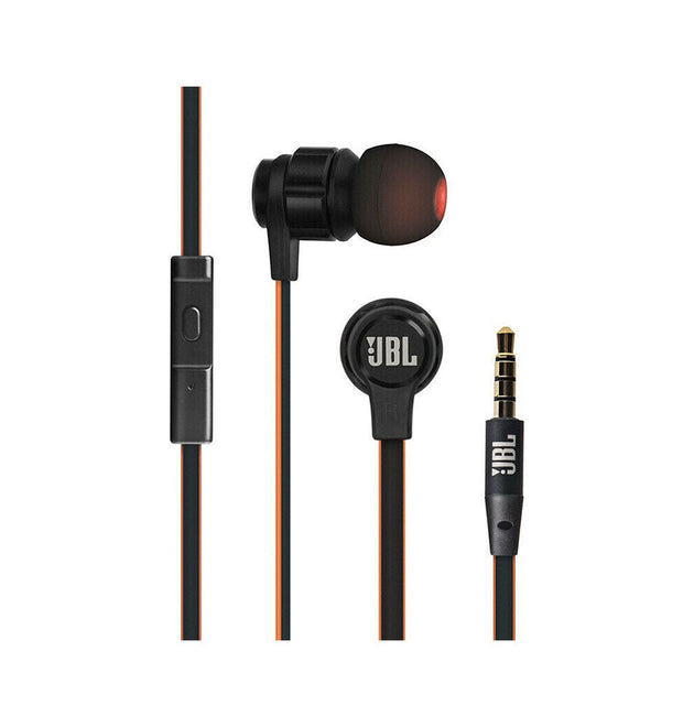 JBL T180A Universal 3.5mm In-ear Stereo Earphones (Black)
