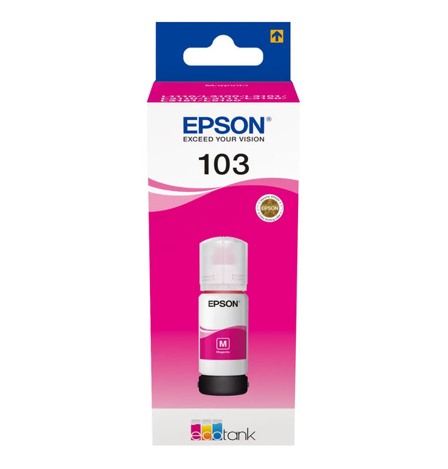 Epson 103 Ink Bottle Magenta EcoTank Original 65ml Single-pack
