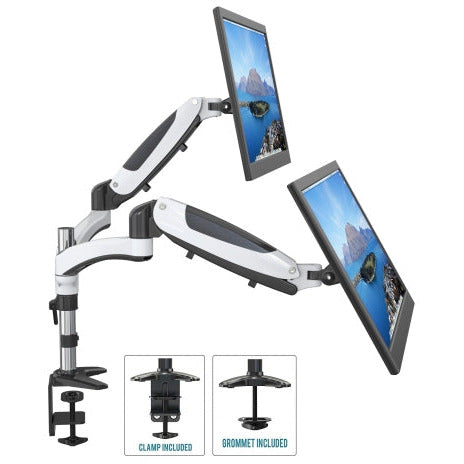 Ultra-Link Premium Range Double Arm Desk Mount 12''-30″