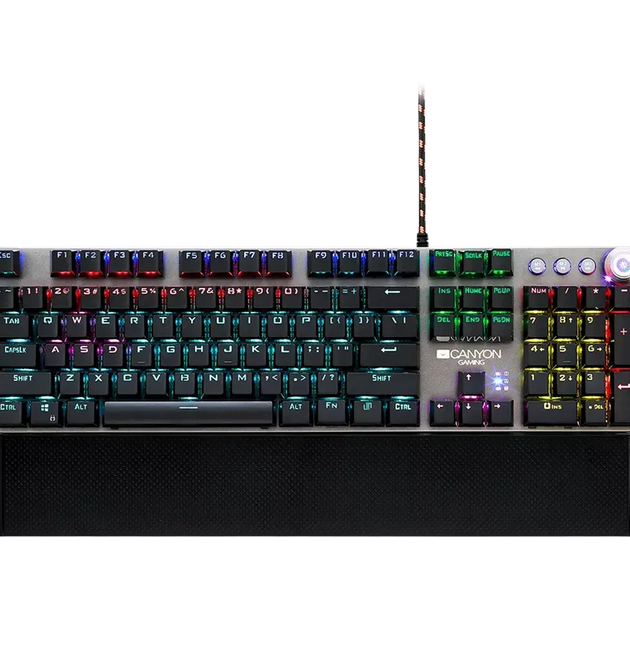 Canyon GK-7 Nightfall  Mechanical Gaming Keyboard Dark Grey