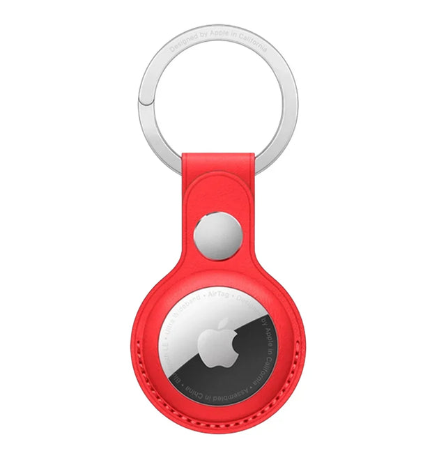 Apple AirTag Leather Key Ring Red - MK103ZM/A