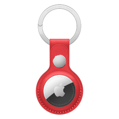 Apple AirTag Leather Key Ring Red - MK103ZM/A