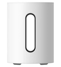 Sonos Sub Mini Wireless Subwoofer: Deep Bass for Home Theater in White