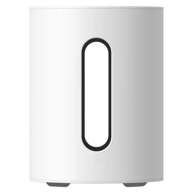 Sonos Sub Mini Wireless Subwoofer: Deep Bass for Home Theater in White