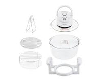 Mellerware 12L Turbo Cook Air Fryer Convection Oven 1400W Glass Bowl Multifunction