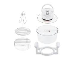 Mellerware 12L Turbo Cook Air Fryer Convection Oven 1400W Glass Bowl Multifunction