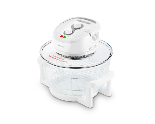 Mellerware 12L Turbo Cook Air Fryer Convection Oven 1400W Glass Bowl Multifunction