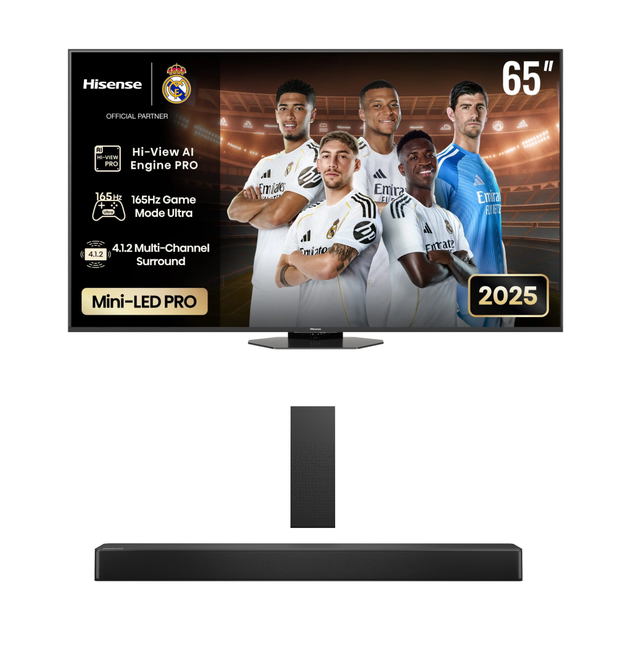 Hisense 65U8Q Mini LED Gaming TV - 65