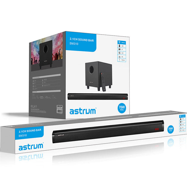 Astrum SM310 70W 2.1CH Multimedia Wireless Sound Bar