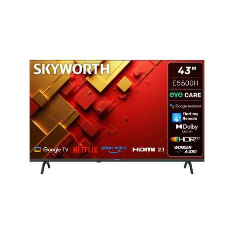 Skyworth 43E5500H HD Google LED TV - 43