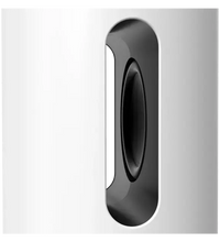 Sonos Sub Mini Wireless Subwoofer: Deep Bass for Home Theater in White