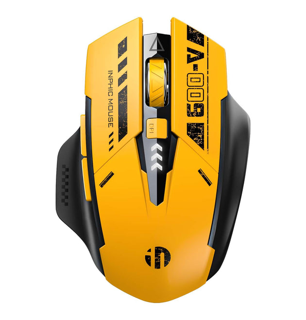 Inphic A9 Bluetooth Mouse - Wireless Rechargeable Mouse for Multi-Device