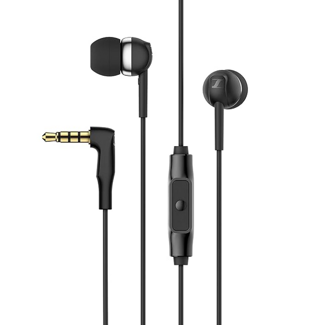 Sennheiser CX 80S 3.5mm Wired Stereo Earphone Noise Isolation Sport Earbuds