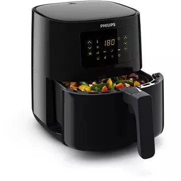Philips HD9255/90 Connected Air Fryer: Rapid Air, 4.1L, Smart Cooking, Alexa