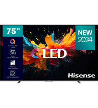 Hisense 75Q7N 75-inch QLED TV: Quantum Dot Color, AI Upscale, 144Hz