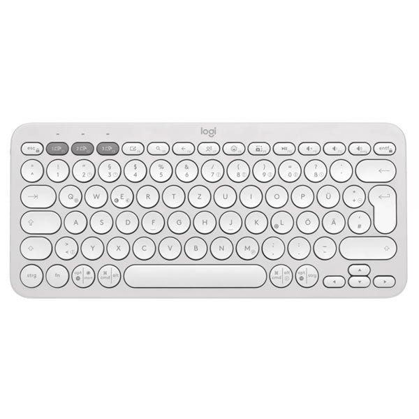 Logitech Pebble Keys 2 K380s Bluetooth Keyboard - White