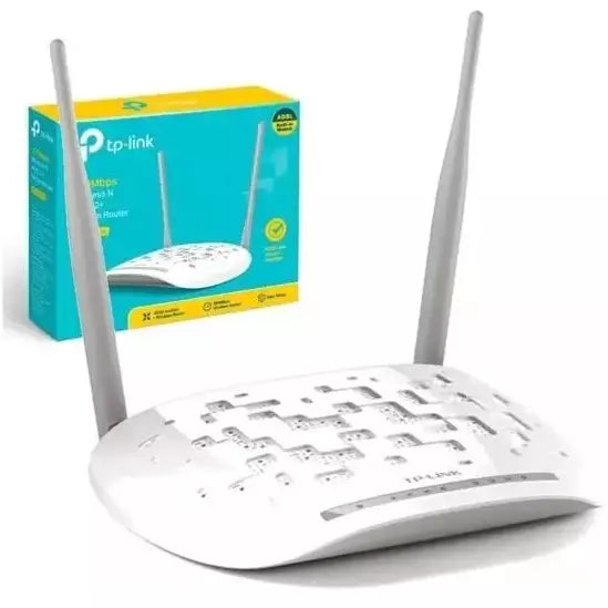 TP-Link 300Mbps Wireless N ADSL2+ Modem Router - TD-W8961N - New World