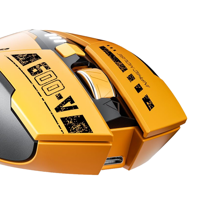 Inphic A9 Bluetooth Mouse - Wireless Rechargeable Mouse for Multi-Device