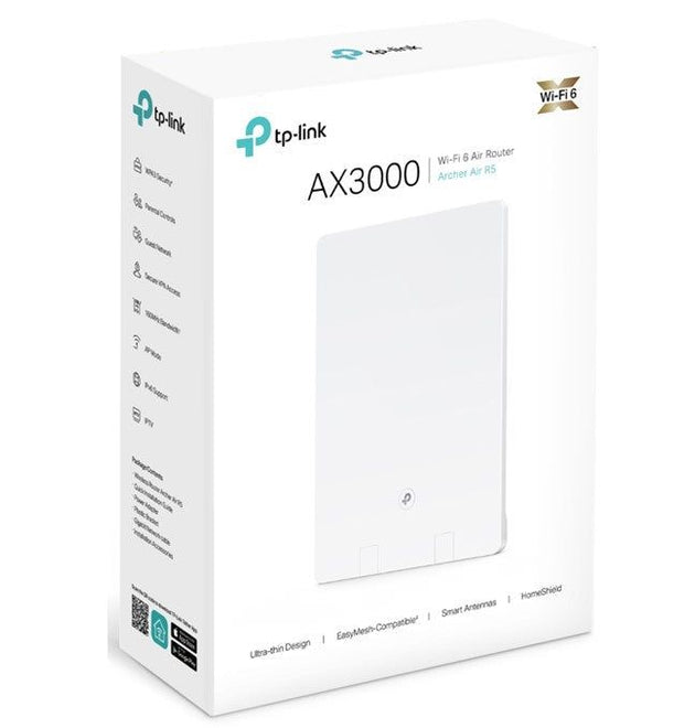 TP-Link Archer Air R5 AX3000 Dual-Band Wi-Fi 6 Router