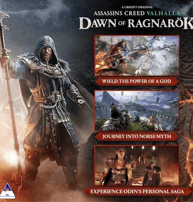 Assassin’s Creed Valhalla: Dawn of Ragnarok (PS4) - Code in Box