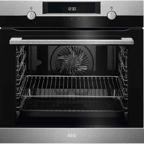 AEG BEK435E20M 60cm SurroundCook Multifunction Built-In Electric Oven with Triple Glass Door
