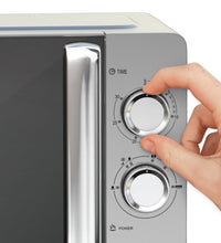 Bennett Read KMW110 20L Compact Microwave Oven, 700W, Defrost, 6 Power Levels