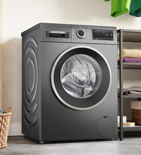 Bosch Series 4 10kg Front Load Washer: EcoSilence, Steam Assist, AntiStain Technology