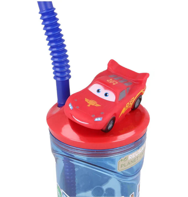 3D Cars Figurine Tumbler - 360ml