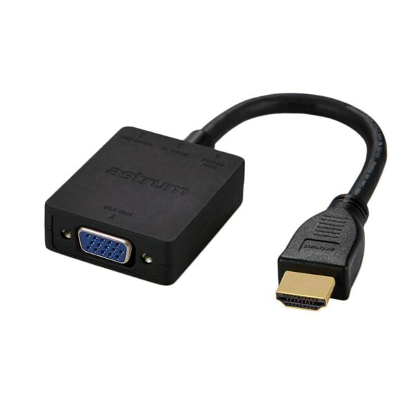 Astrum DA450 HDMI to VGA Adapter with Audio