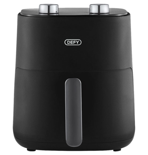Defy DAF2347MBG 4.7L Air Fryer for Healthy Crispy Meals, Black & Silver