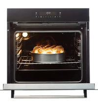 Defy DBO490 Slimline Multifunction Black Built-In Oven with Surf Technology