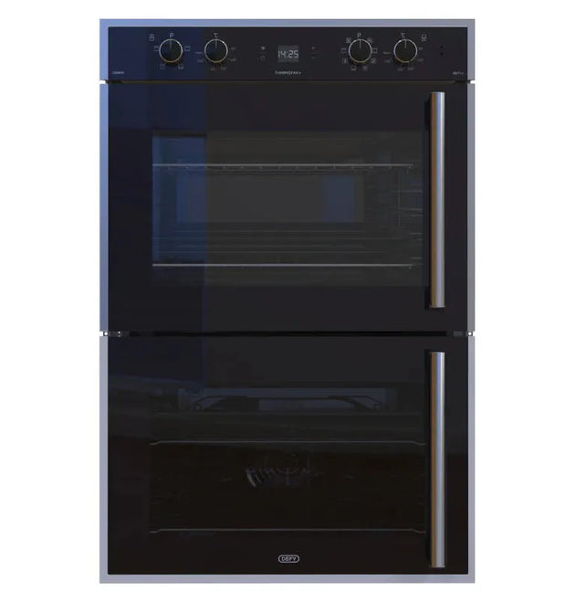 Defy DBO767 Gourmet Multifunction Double Oven - Black