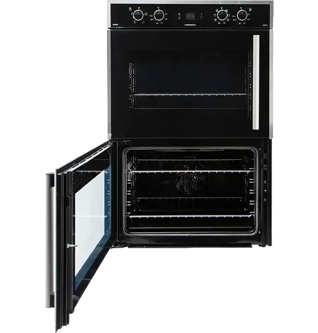 Defy DBO767 Gourmet Multifunction Double Oven - Black
