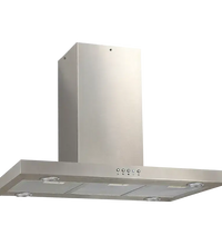 Defy DCH322 35-inch Premium Island Cooker Hood, Powerful Airflow, Halogen Lights