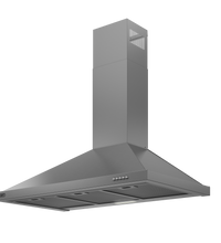 Defy DCH90CSS 900 Chimney Cooker Hood: Stainless Steel, Powerful 3-Speed Extraction