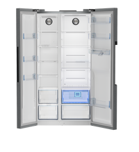 Defy DFF647 Side-by-Side Fridge: NatureLight, No Frost, Dual Cooling, Energy-Efficient