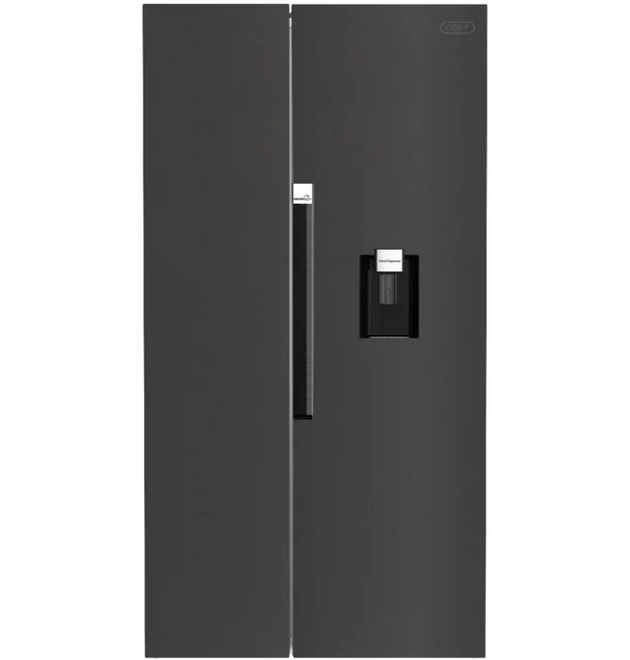 Defy DFF647 Side-by-Side Fridge: NatureLight, No Frost, Dual Cooling, Energy-Efficient