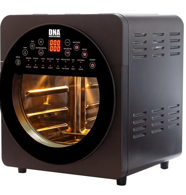 DNA Lean Edition 7-in-1 Digital Air Fryer Oven: 14.5L Multi-Cooker, Rotisserie, Dehydrator