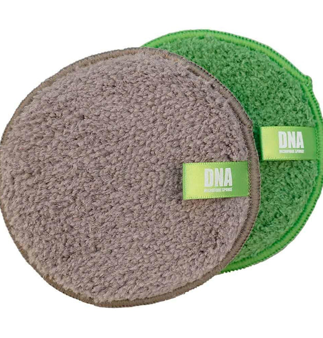 DNA Microfibre Sponge 2-Pack: Gentle Non-Scratch Cleaning for Appliances & Kitchen
