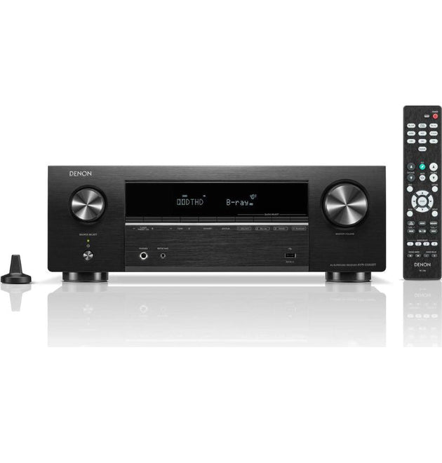 Denon AVR-X580BT 8K 5.2 Ch AV Receiver with Polk T-Series Speakers