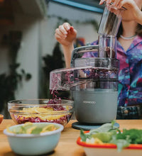 Kenwood FDP22.130GY Multipro Go Compact Food Processor with Express Serve