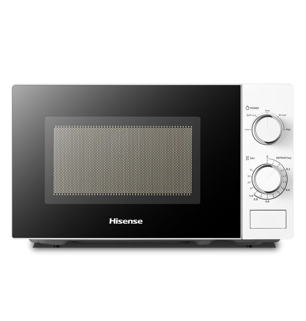 Hisense H20MOWS10 20L Countertop Microwave Oven with Defrost & Timer