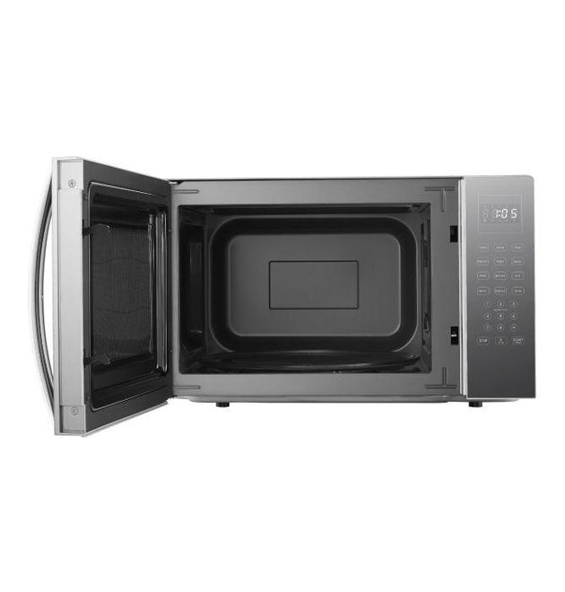 Hisense 43L Silver Digital Microwave: 1000W Power, Auto Menus, LED Display
