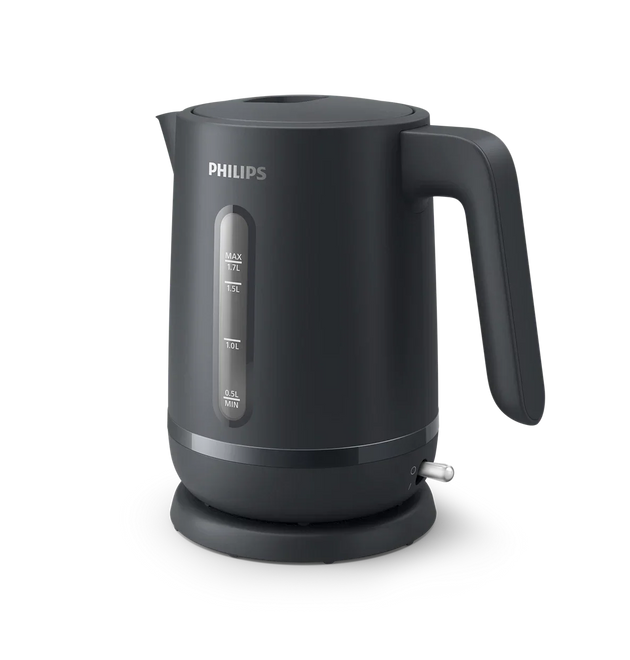 Philips 1.7L Electric Kettle - Rapid Boil, Easy Clean, Auto Shut-Off