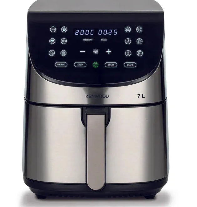Kenwood HFM80.000SS 7L Digital Air Fryer Silver - Max Crisp Function