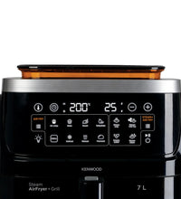 Kenwood HFS92.000BK 7-Quart 3-in-1 Air Fryer Steamer with Viewing Window