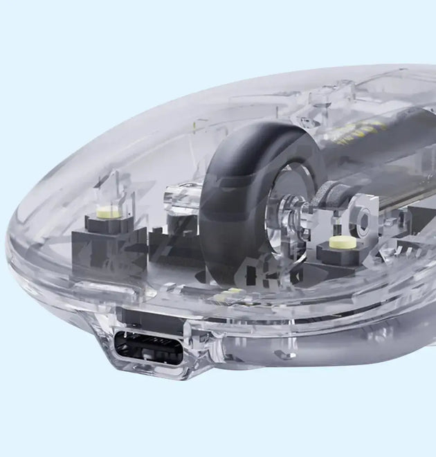 Inphic X5 Bluetooth  Wireless Mouse Transparent