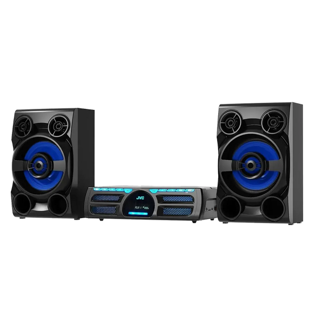 JVC MX-N122B 180W Bluetooth Home Entertainment System with Karaoke & USB